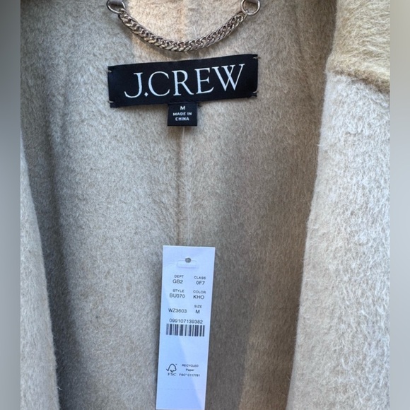 J. Crew Harriet Trench Coat size M - Picture 6 of 6